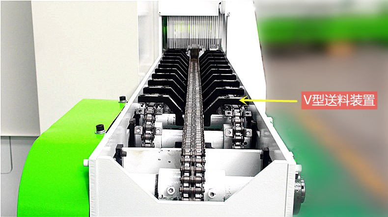 圓木多片鋸V型送料鏈